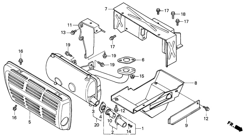 MUFFLER (H4013)