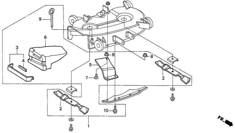 MULCHING KIT (38" DECK)