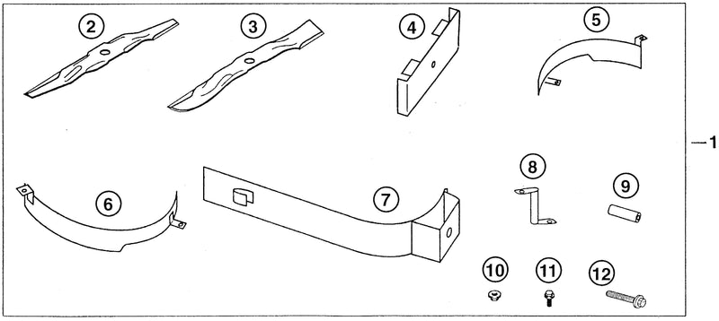 MULCHING KIT (42" DECK)