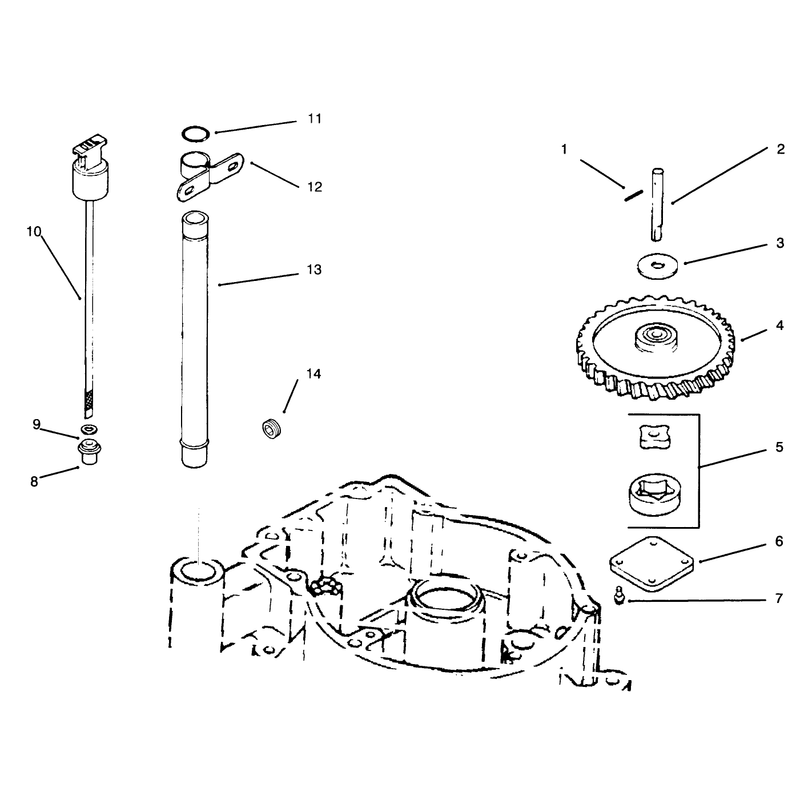 Oil Pump and Dipstick