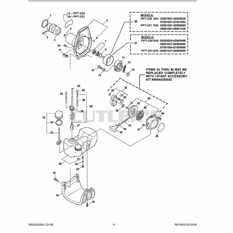 Fancase, Clutch, Fuel System, Starter