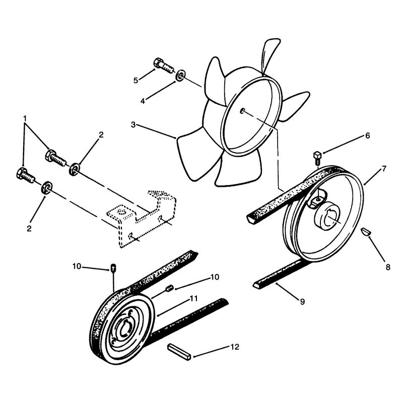 Drive Belt and Pulleys