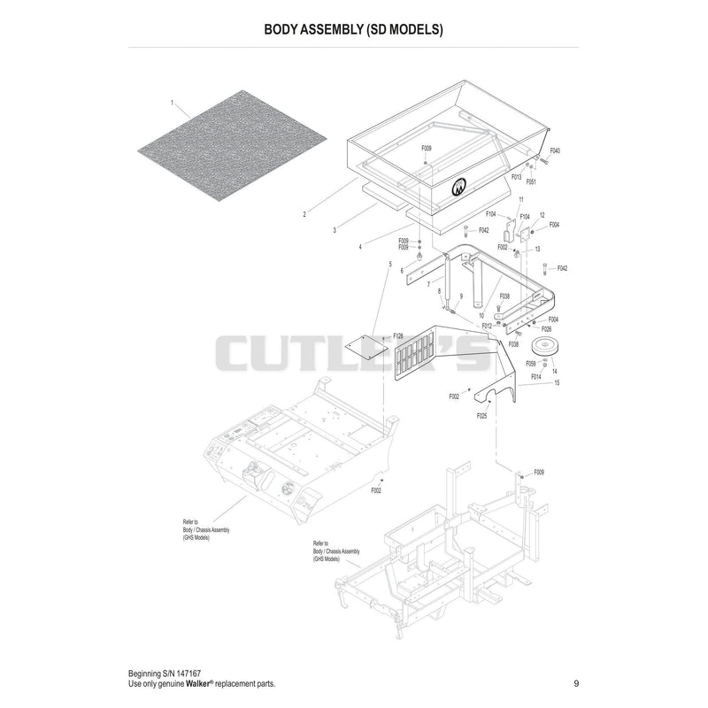 Body Assembly SD Models