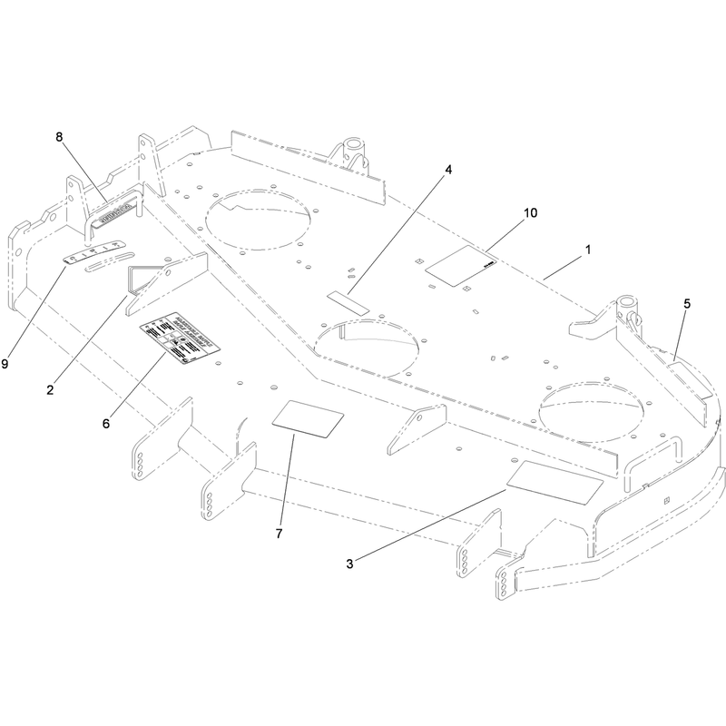 Deck Assembly No. 112-7082