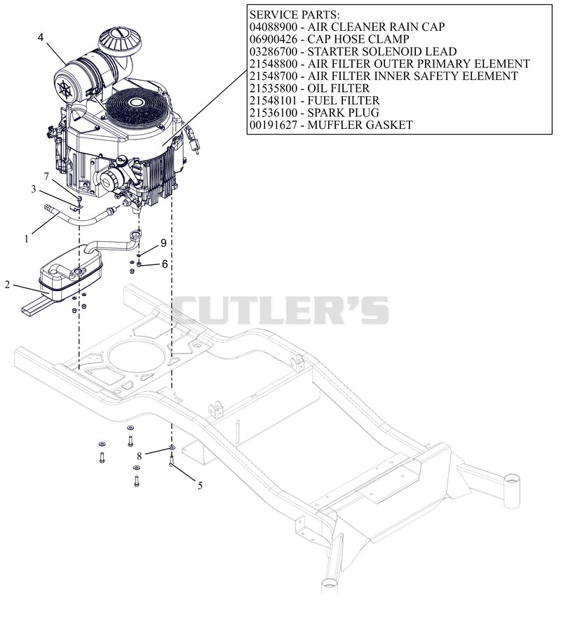 Engine - Kawasaki FX730