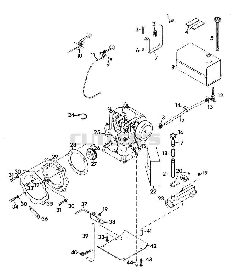 FUEL AND EXHAUST SYSTEM