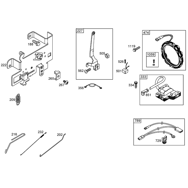 Governor Assembly Briggs and Stratton 286H77-0165-E1