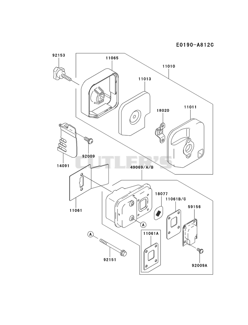AIR-FILTER/MUFFLER