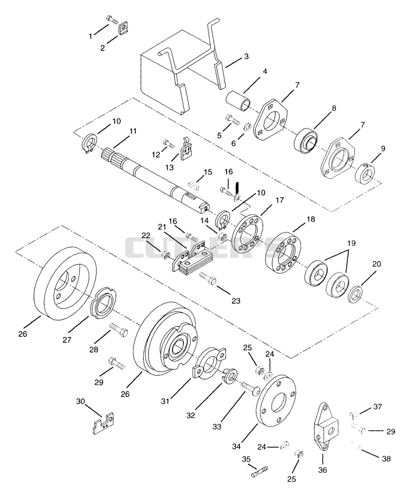 Rear Power Take Off (PTO)