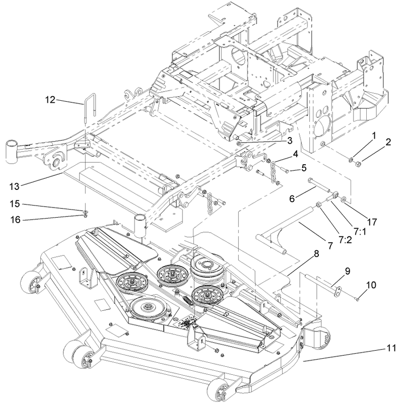Deck Connection Assembly