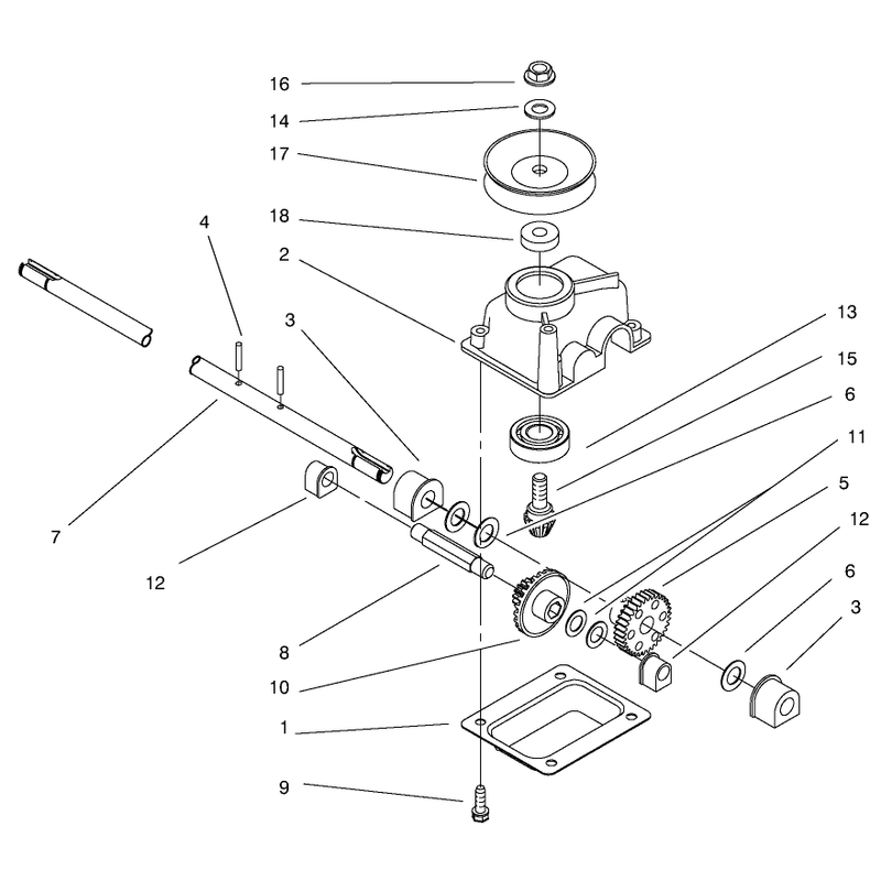 Gear Case Assembly