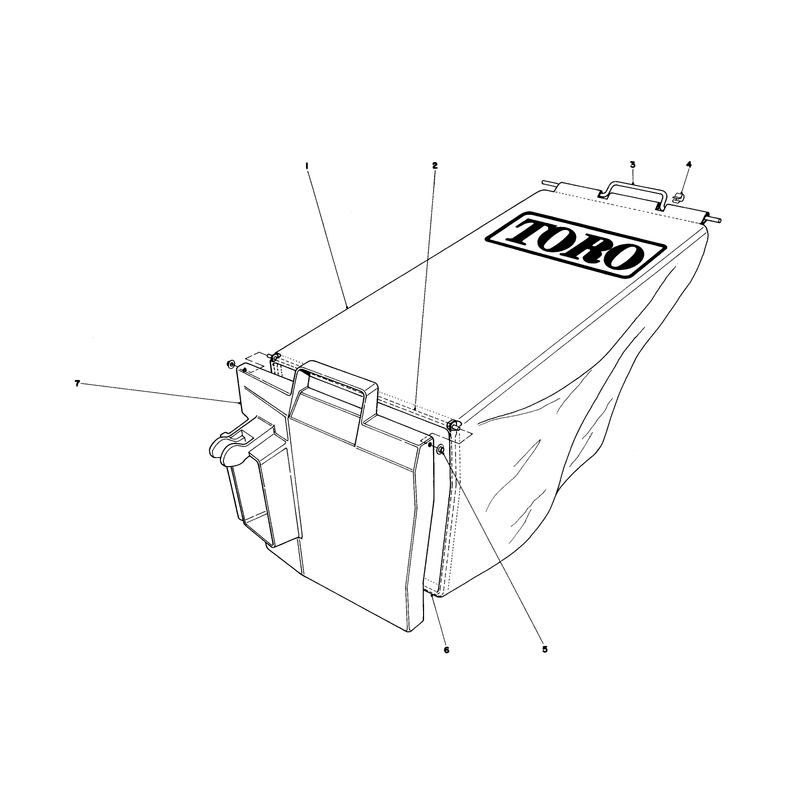 Grass Bag Assembly No 8-0669