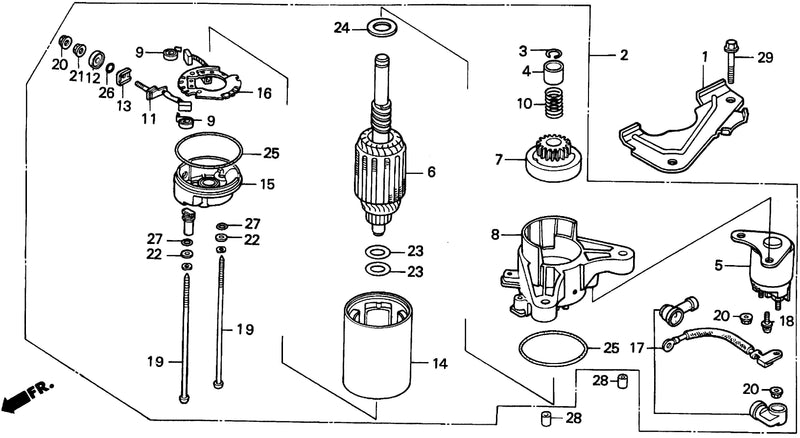 STARTER MOTOR