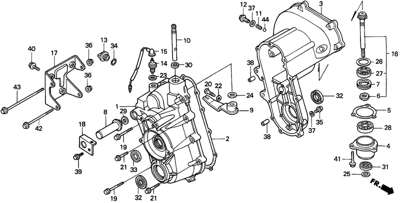 3011    TRANSMISSION CASE