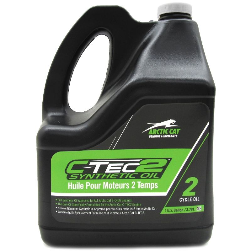 Arctic Cat 7639-840 C-TEC2 Synthetic 2-Stroke Engine Oil 1 Gallon Jug