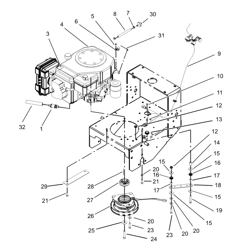 Engine Installation Assembly