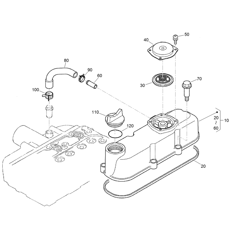 Cylinder Head Cover Assembly