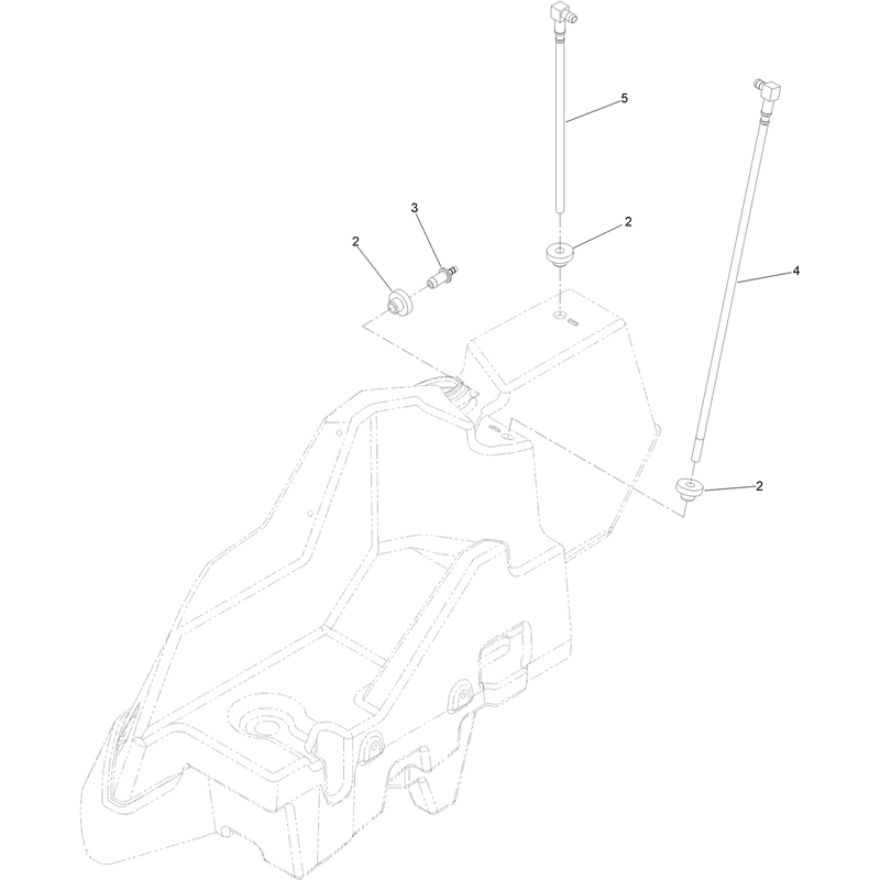 RH Fuel Tank Assembly No 142-8638