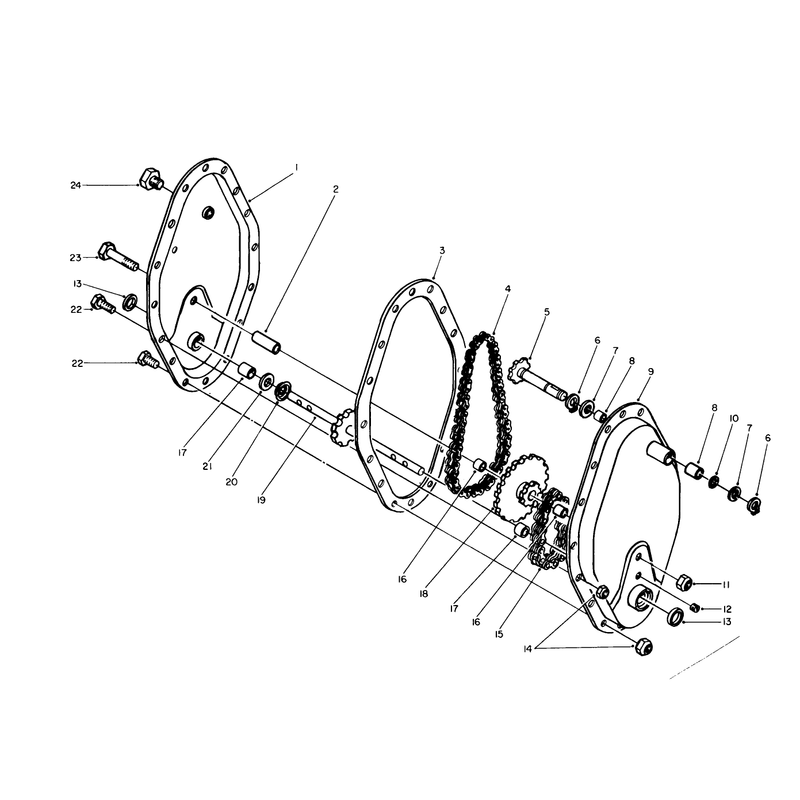 Chain Case Assembly No. 48-1270