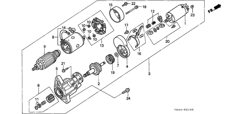 STARTER MOTOR