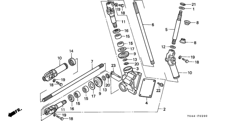 STEERING BEVEL GEAR
