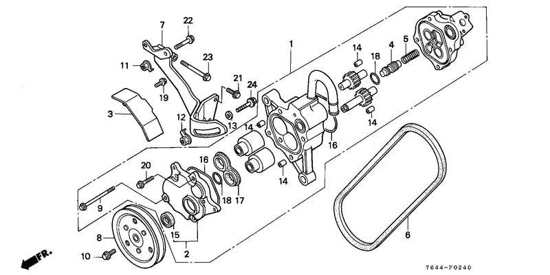 P.S. OIL PUMP