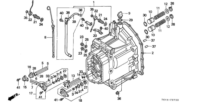 FRONT TRANSMISSION CASE