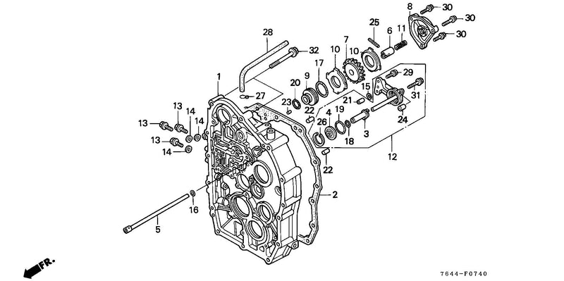 TRANSMISSION CONTROL CASE