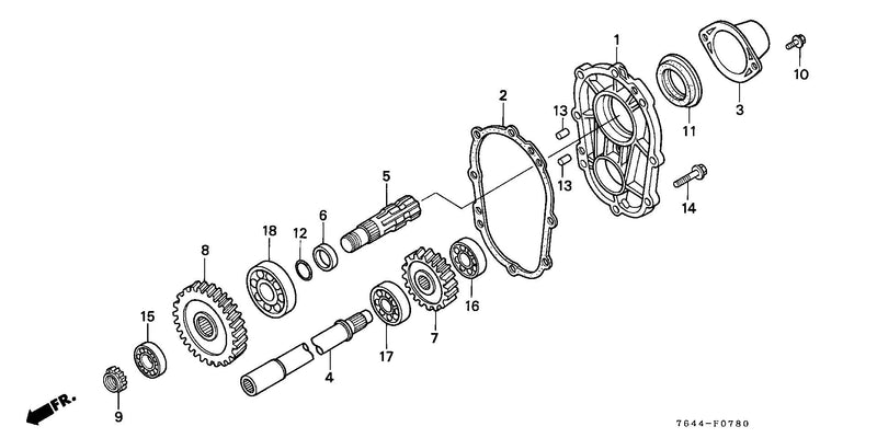 REAR TRANSMISSION COVER