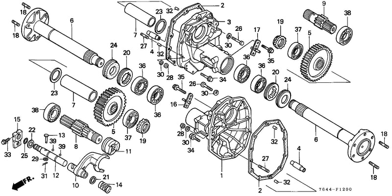 REAR AXLE HOUSING