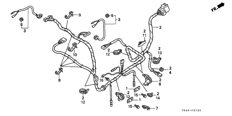 REAR WIRE HARNESS