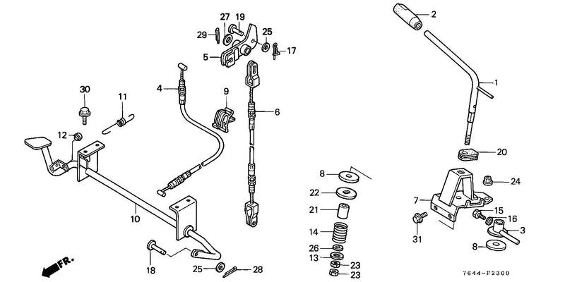 ACCELERATOR LEVER