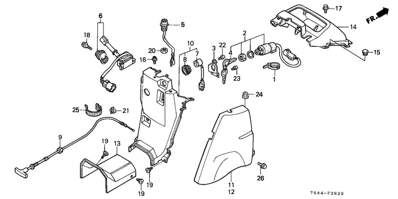 STEERING COLUMN COVER
