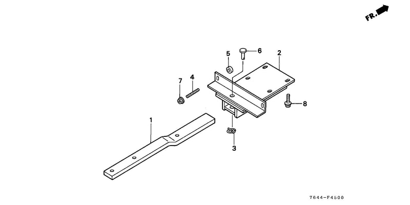 DRAW BAR BRACKET
