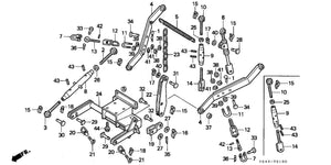 CUTTER DECK LIFT ARM
