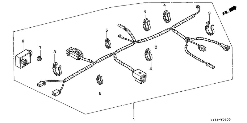 SUB WIRE HARNESS
