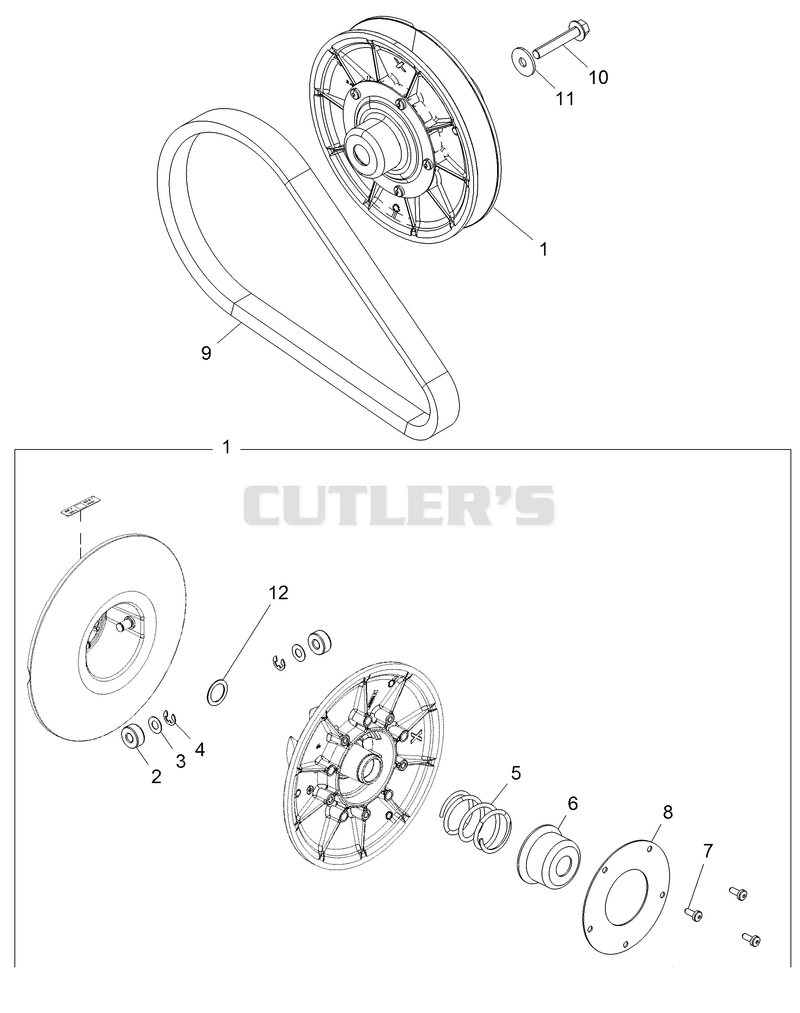 Secondary Clutch