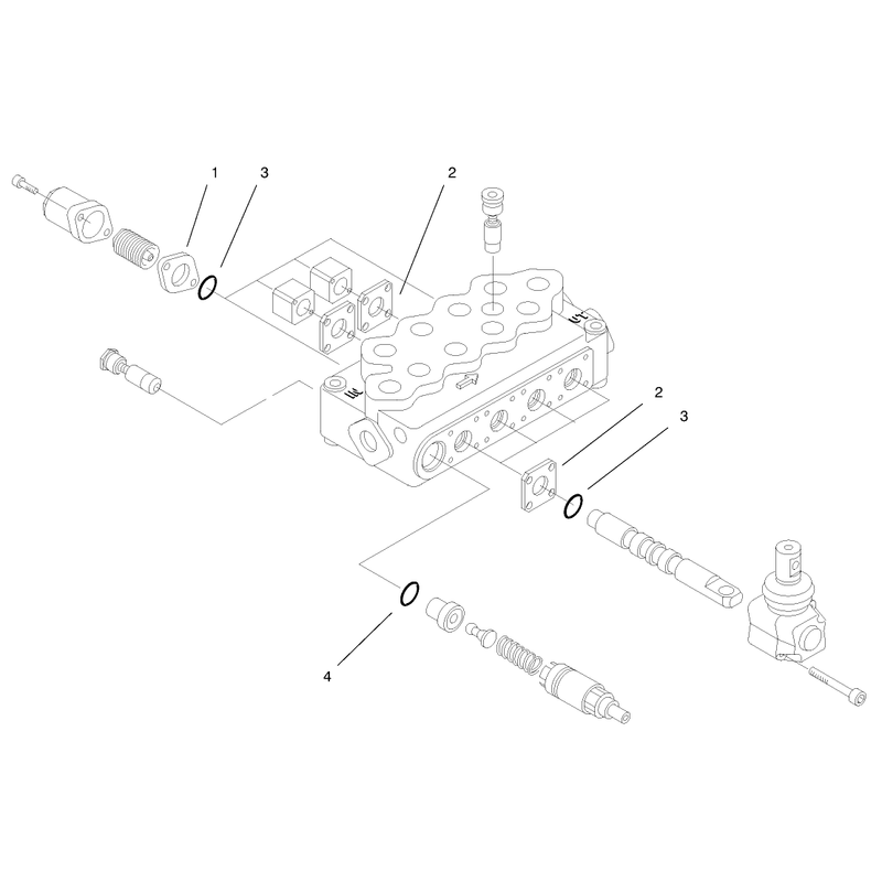 Hydraulic Valve Assembly No 99-3070