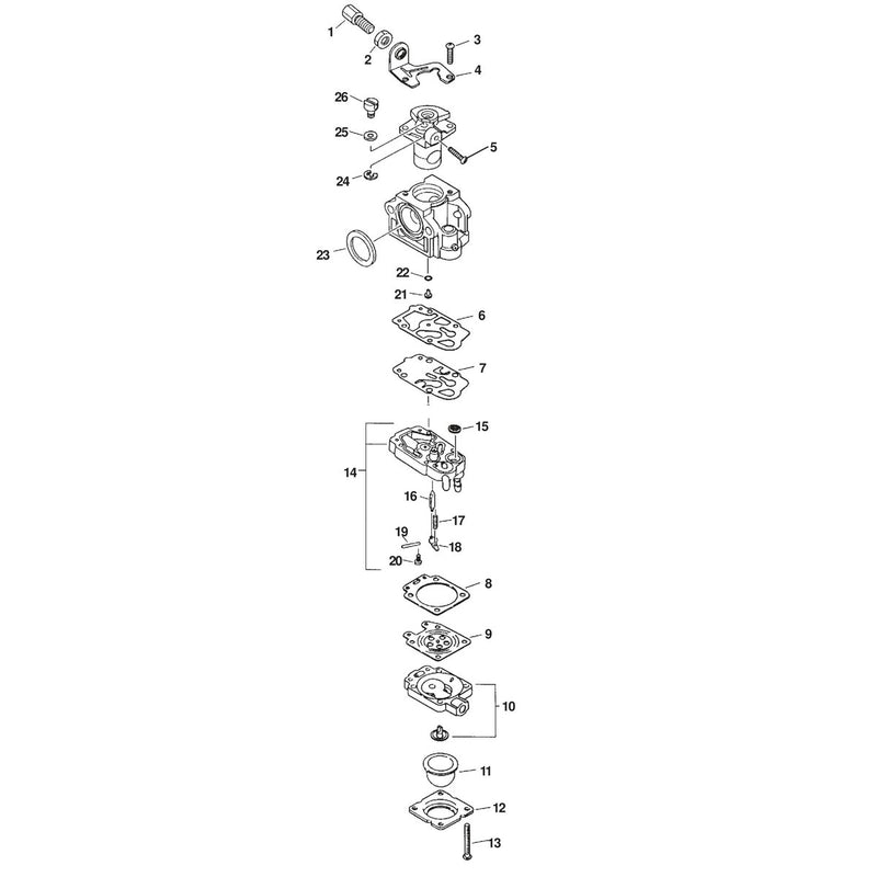 CARBURETOR S/N 563000 & UP