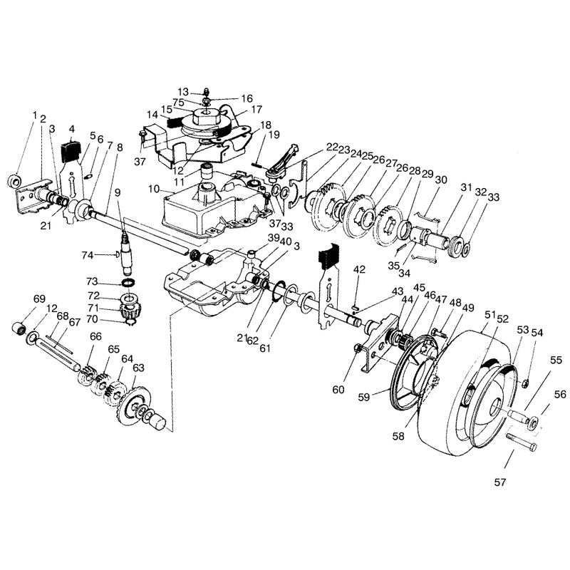 Gear Case Assembly