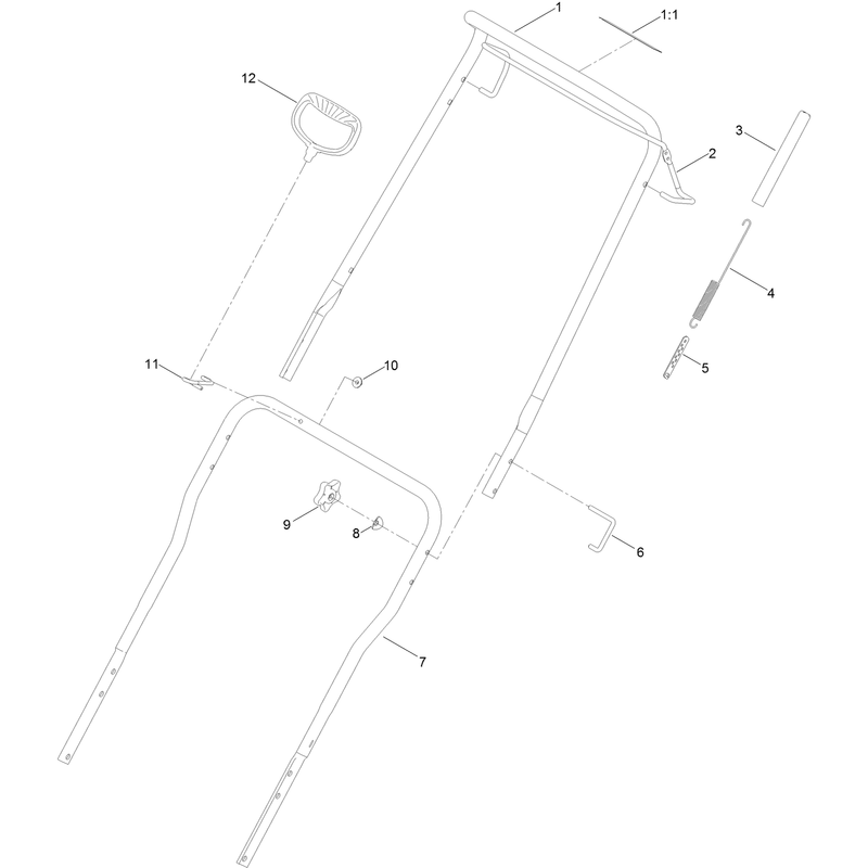 Upper Handle Control Assembly
