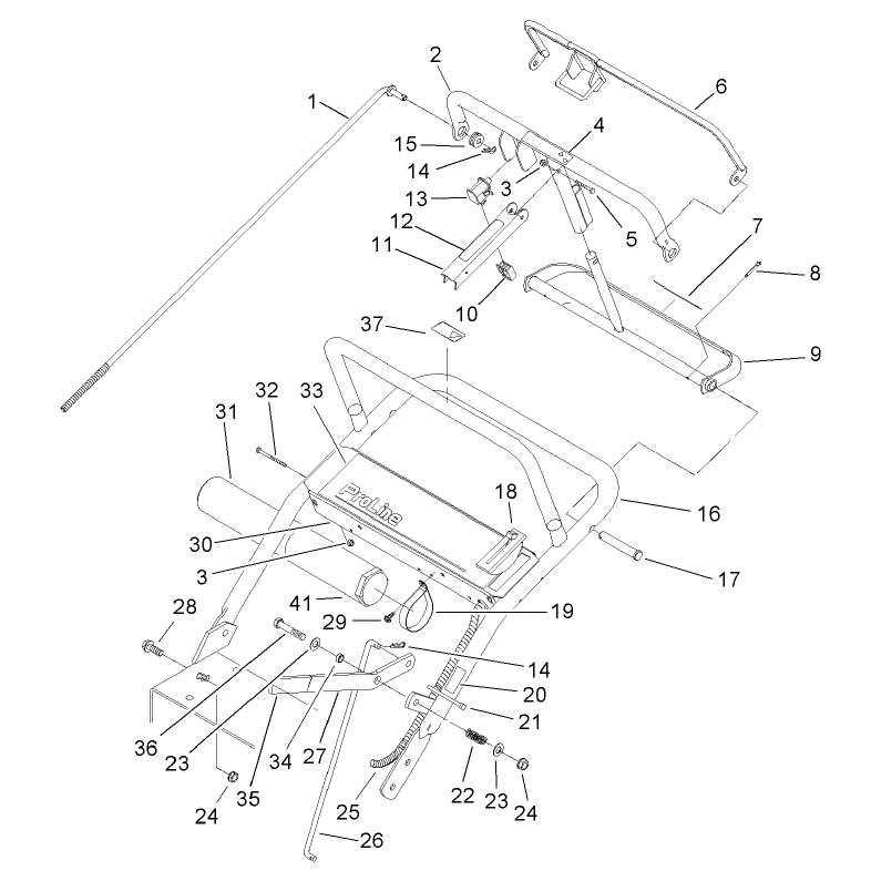Upper Handle Assembly
