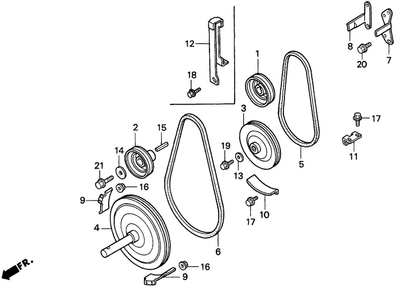 DRIVEN PULLEY