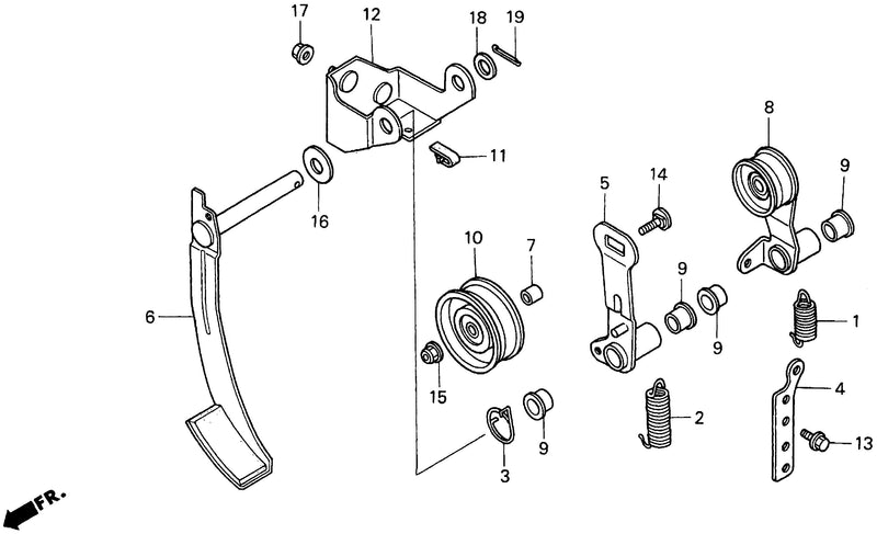 TENSIONER ARM