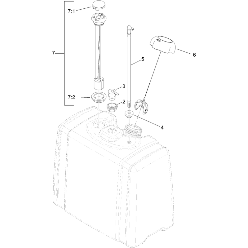 Fuel Tank Assembly No. 115-9048