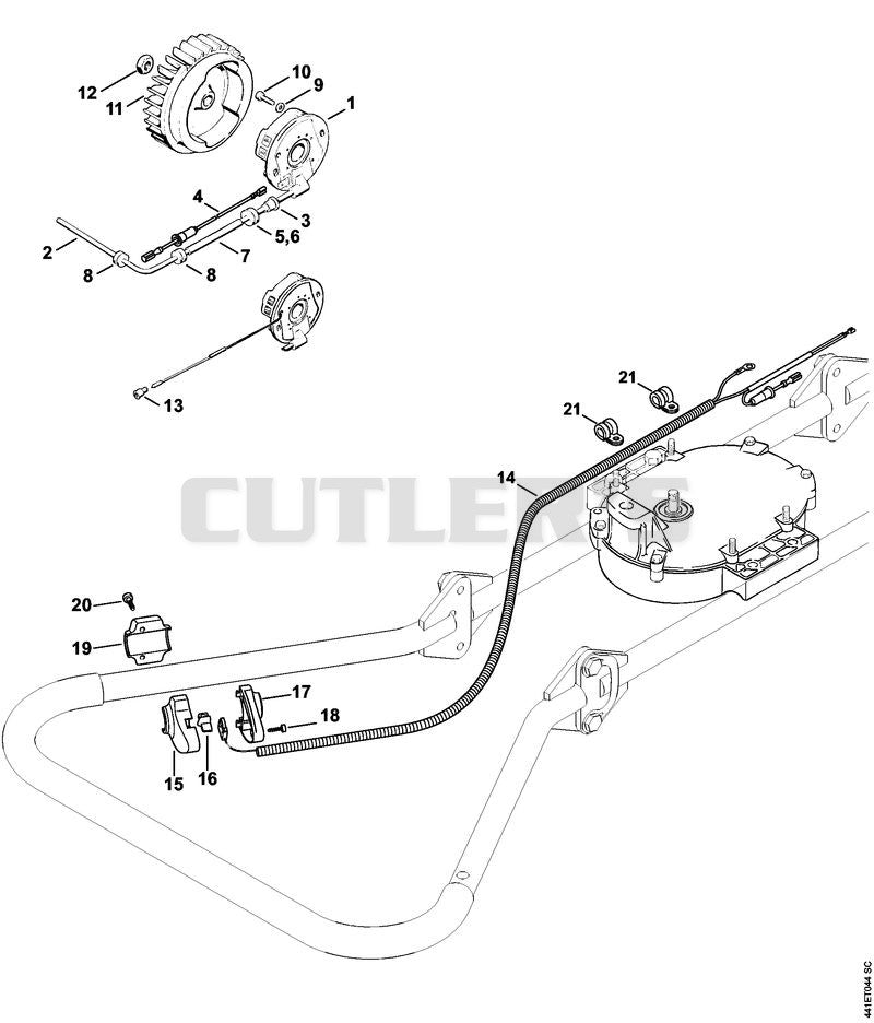 Ignition system, Stop switch