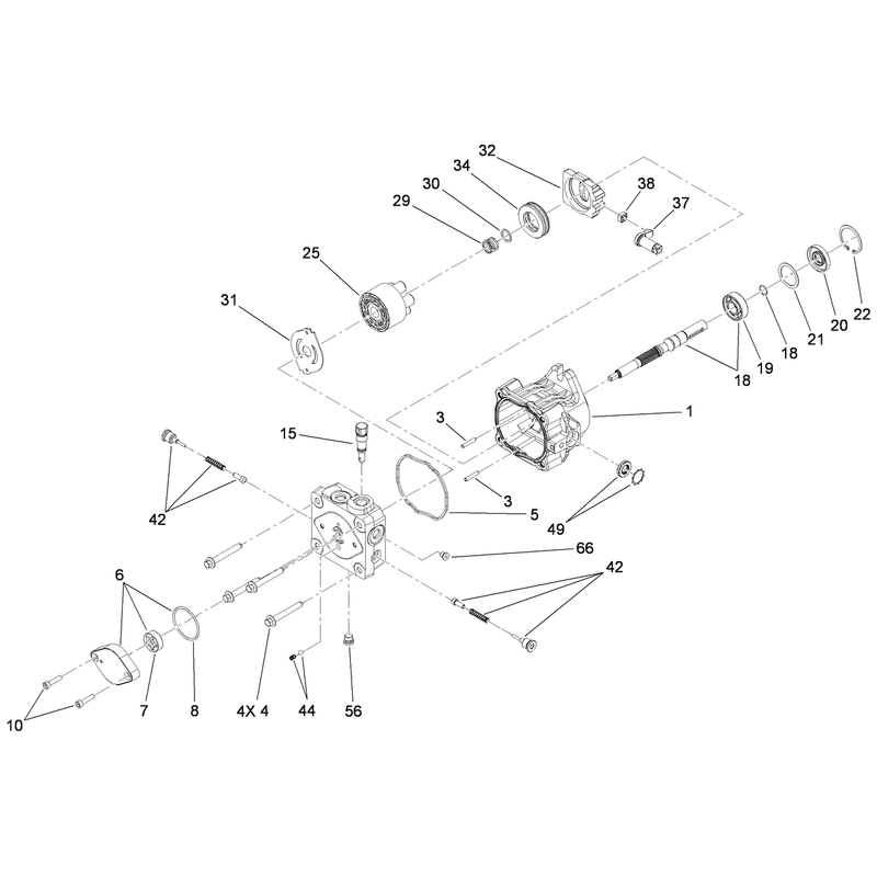 Hydraulic Pump Assembly No. 117-6409