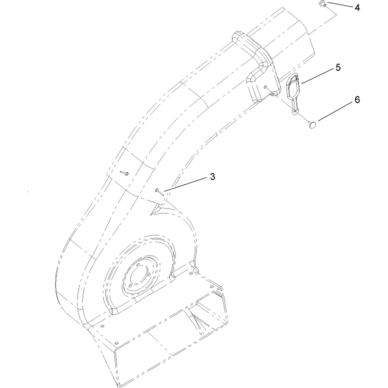 Blower Housing Assembly No. 108-9565