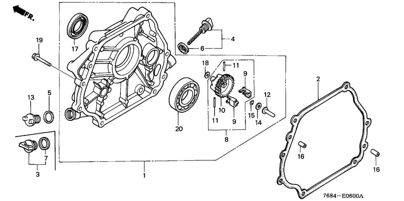 CRANKCASE COVER