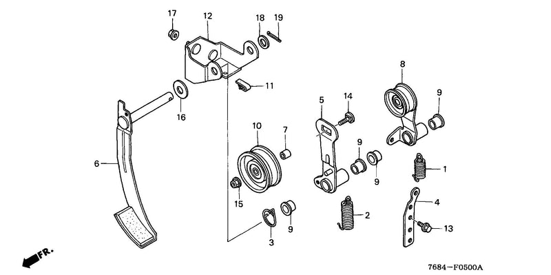 TENSIONER ARM